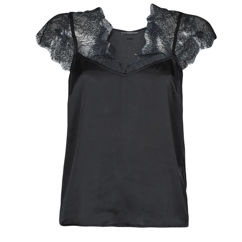 Guess - SS MIRANDA TOP - Noir