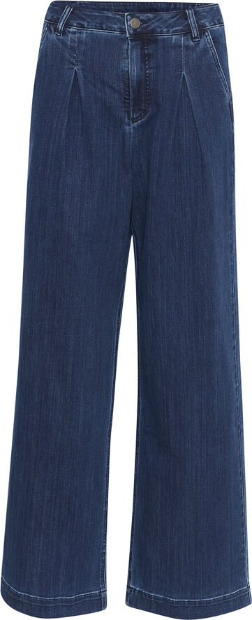 Kaffe KAlea Wide Jeans Dark blue denim