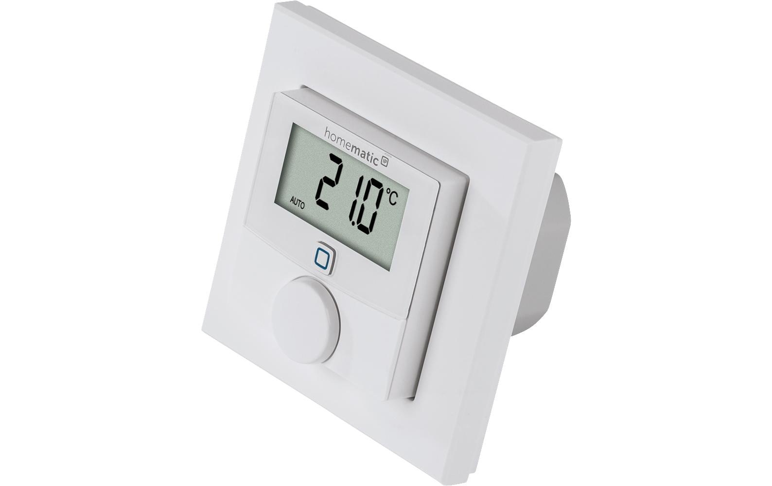 Smart Home Funk-Wandthermostat mit Schaltausgang 230 VWandthermostat mit Schaltausgang 230 V für Markenschalter – HmIP-BWTH