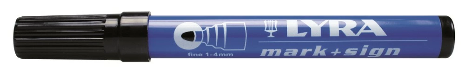 Lyra 4020099 Mark   Sign Merkstift - Permanent - Zwart