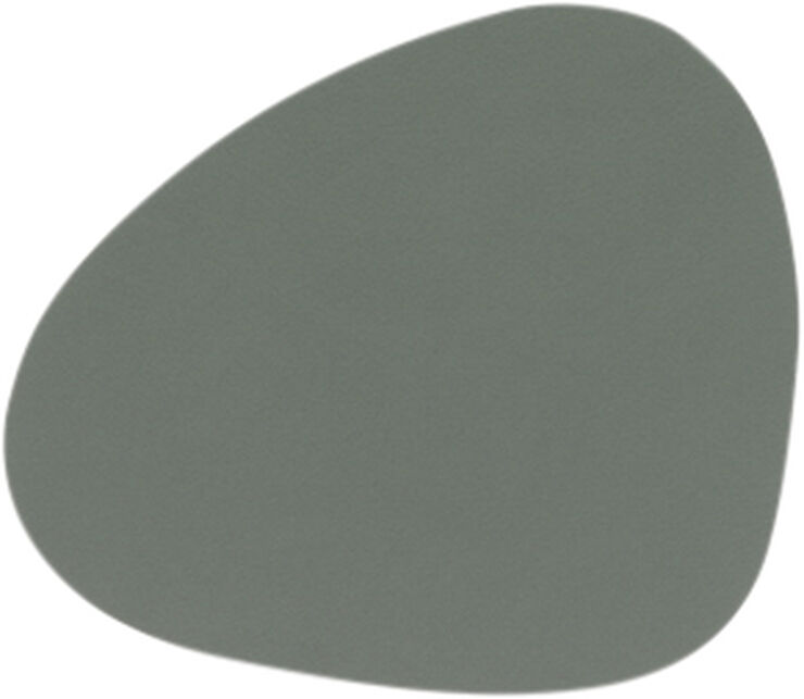 LIND DNA GLASS MAT CURVE (11x13cm) NUPO pastel green Pastel green