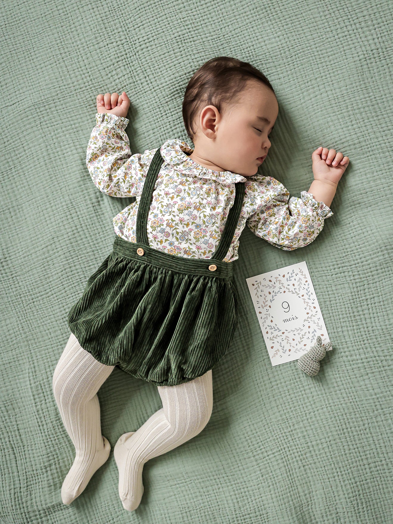 Bloomer Bébé en gros velours