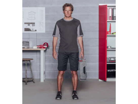 Bermuda de travail Cetus Würth MODYF anthracite/gris