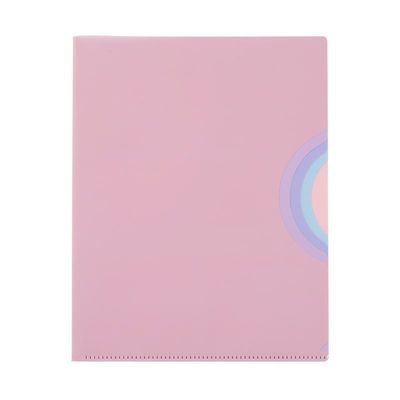 Viquel Rainbow Pastel - Lot de 2 pochettes coins - A4 - 4 compartiments