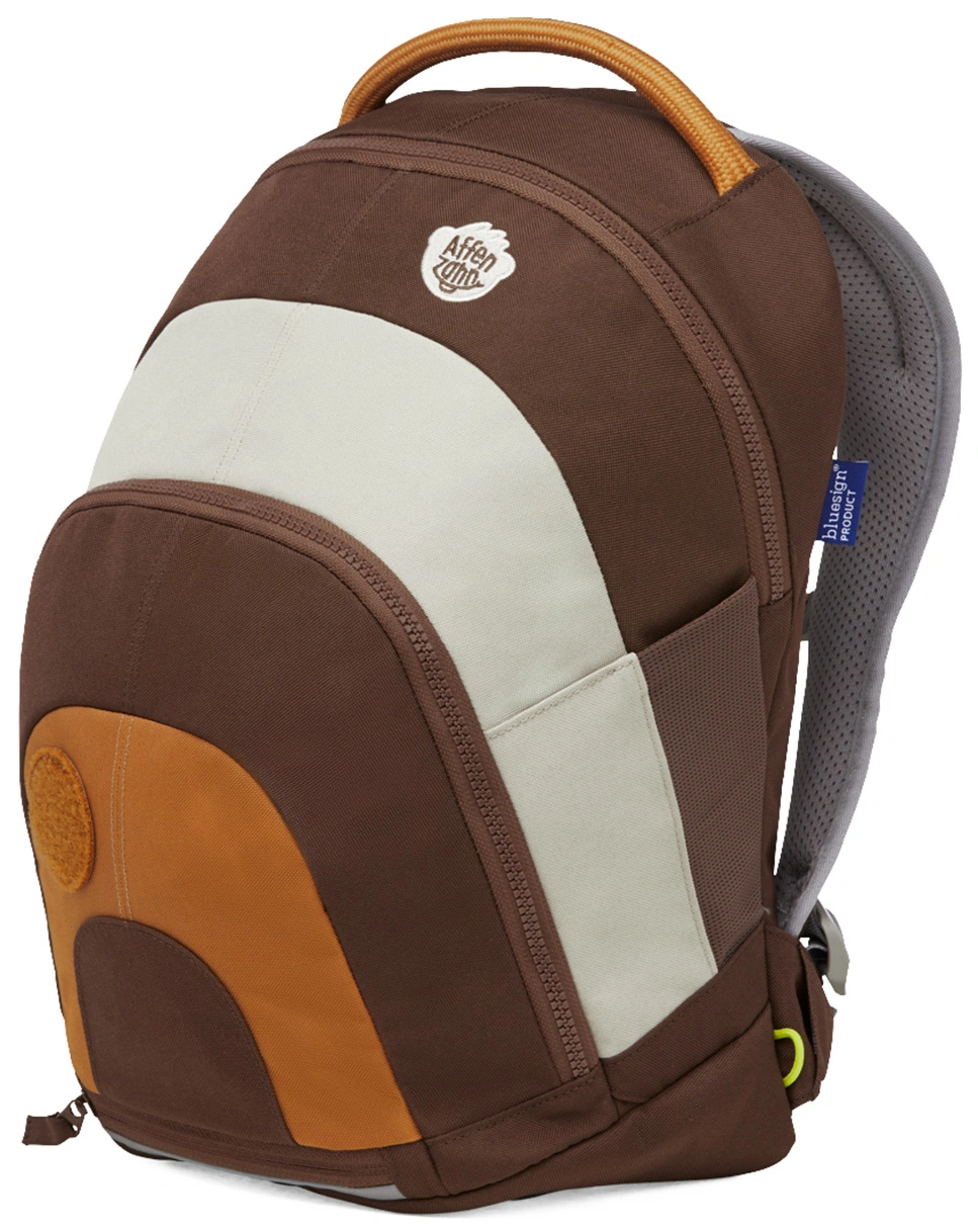 Kinderrucksack DAYDREAMER – AFFENZAHN (36x26x13) in braun