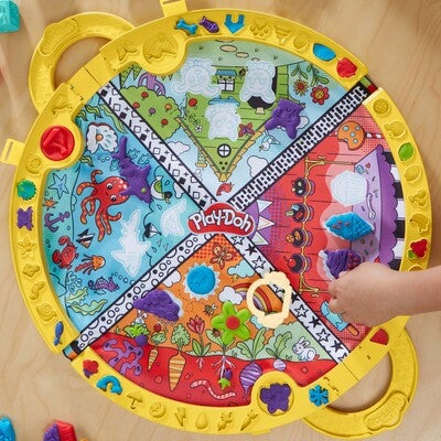Play-Doh Fold and Go Startsett med Leketeppe