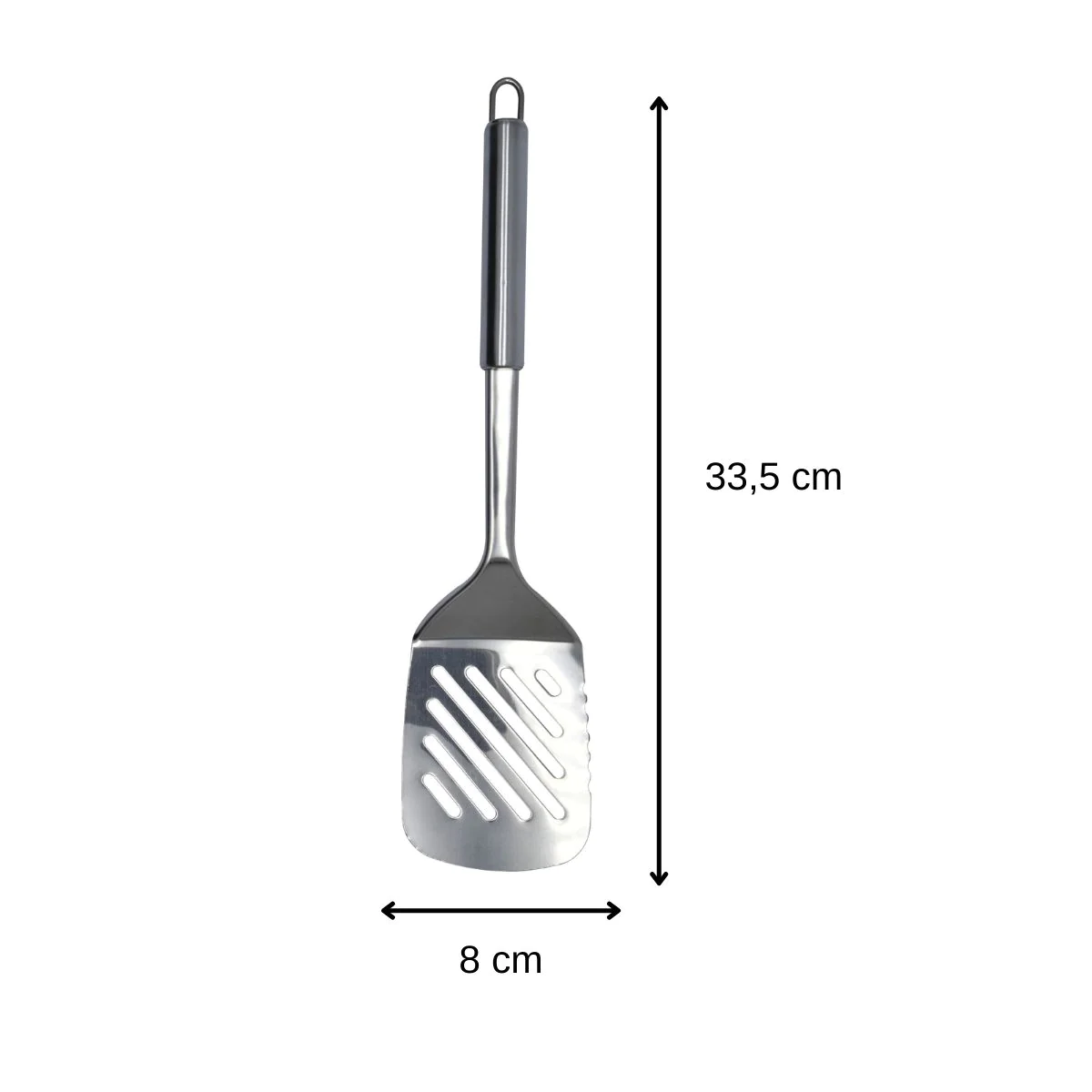 Spatule de cuisine ajourée en inox Elemental Fackelmann