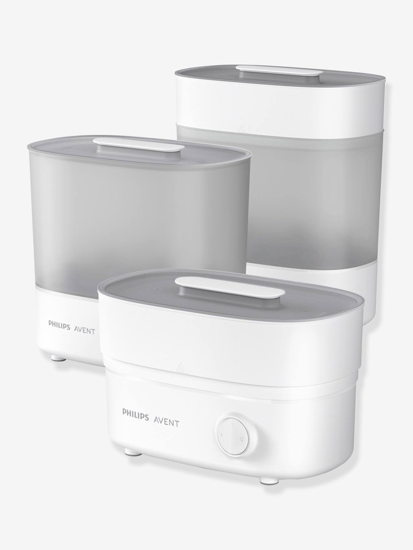 Esterilizador eletrônico avançado Philips AVENT, branco médio, superfície lisa