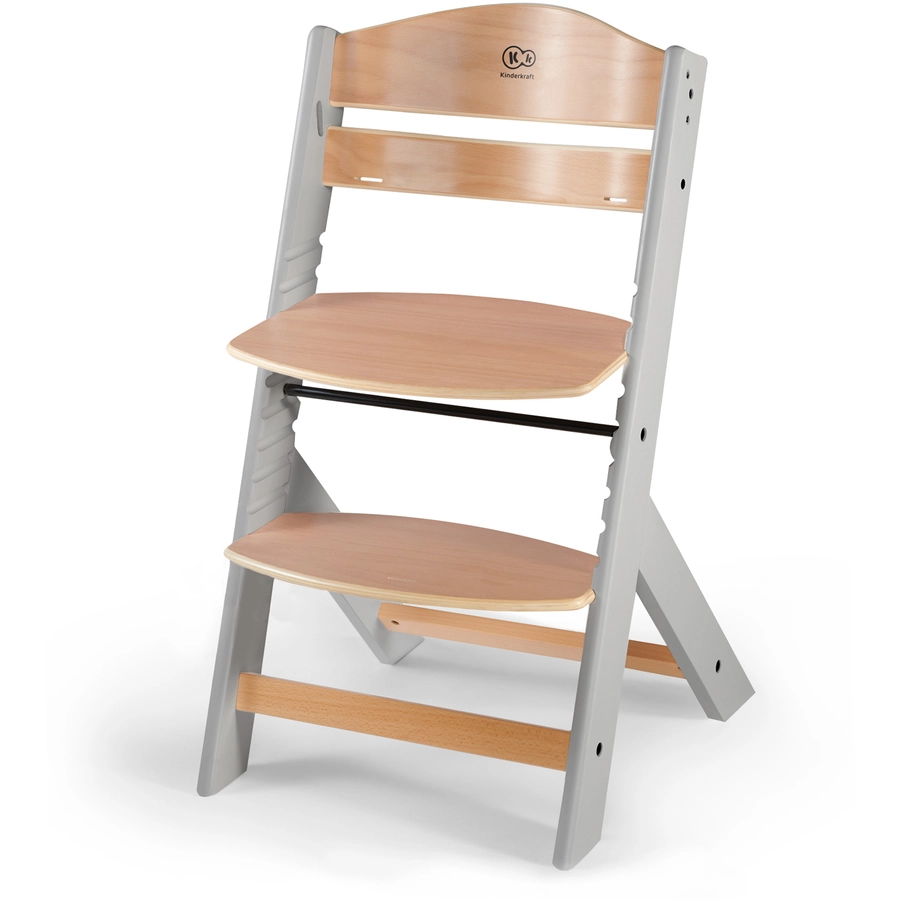 Kinderkraft Hochstuhl ENOCK grey mit Kissen