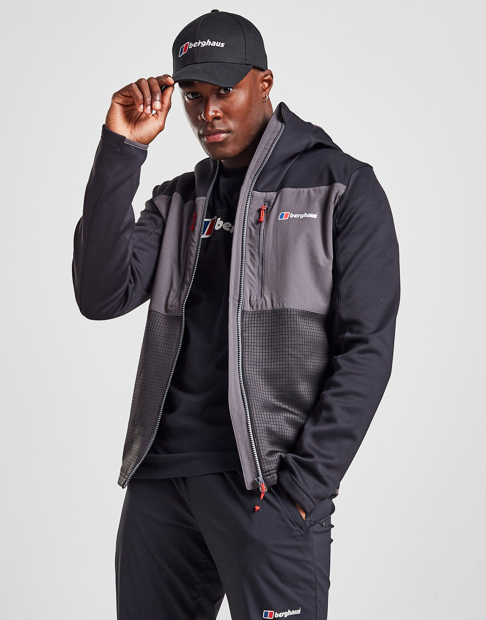 Berghaus Sweat à capuche Sidley Zippé Homme