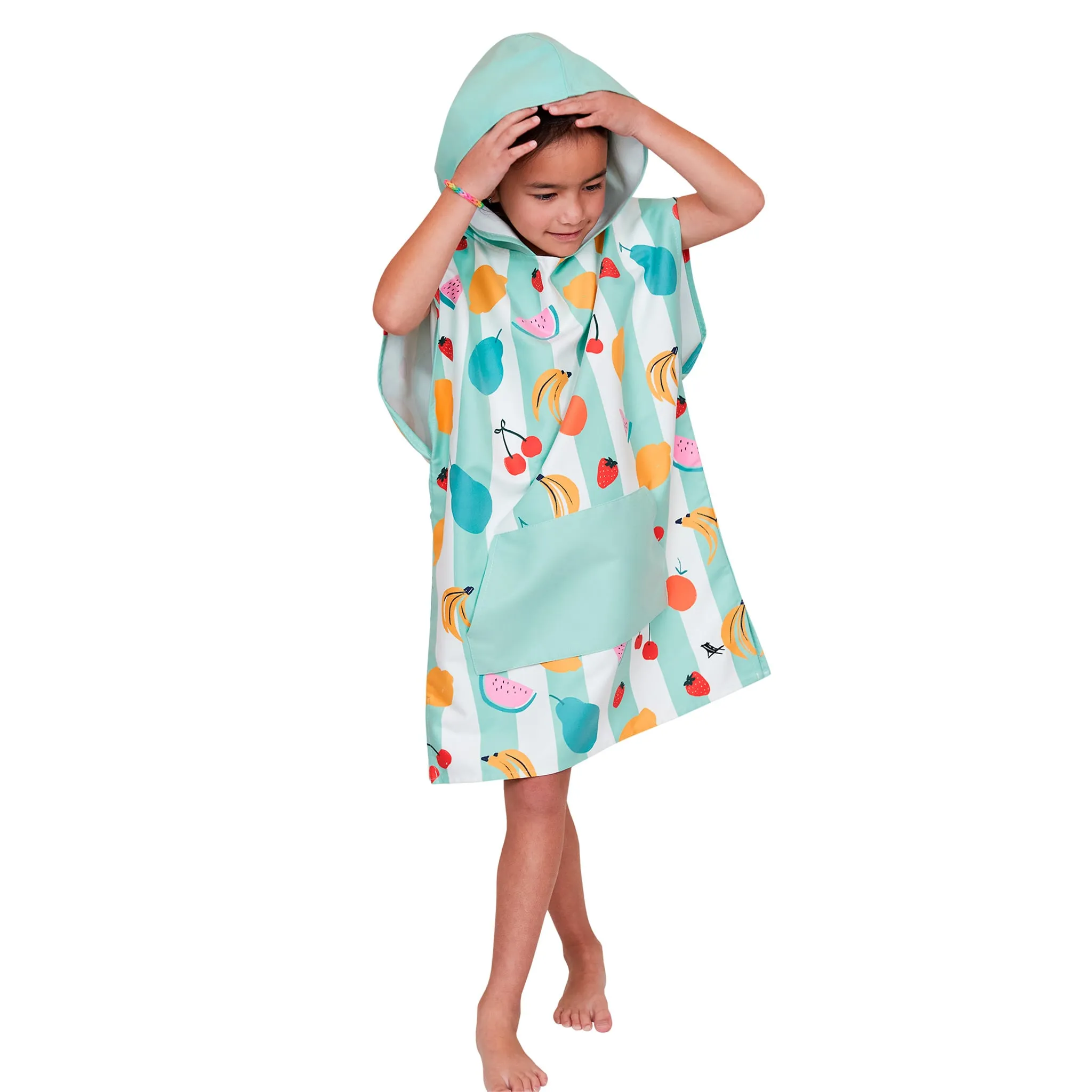 Dock & Bay Poncho 3-5ans - Fruits