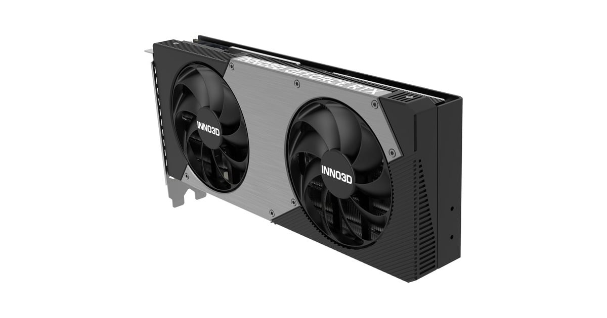 INNO3DGeForce RTX 5070 TWIN X2 OC grafische kaart  (Zwart, DLSS 4, 3x DisplayPort, 1x HDMI 2.1)