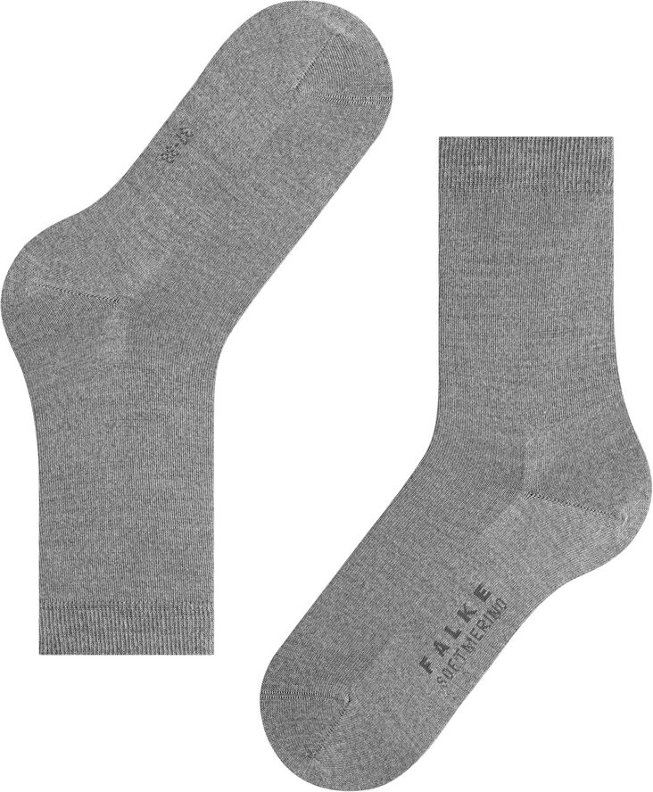 Falke Softmerino strømper Grå