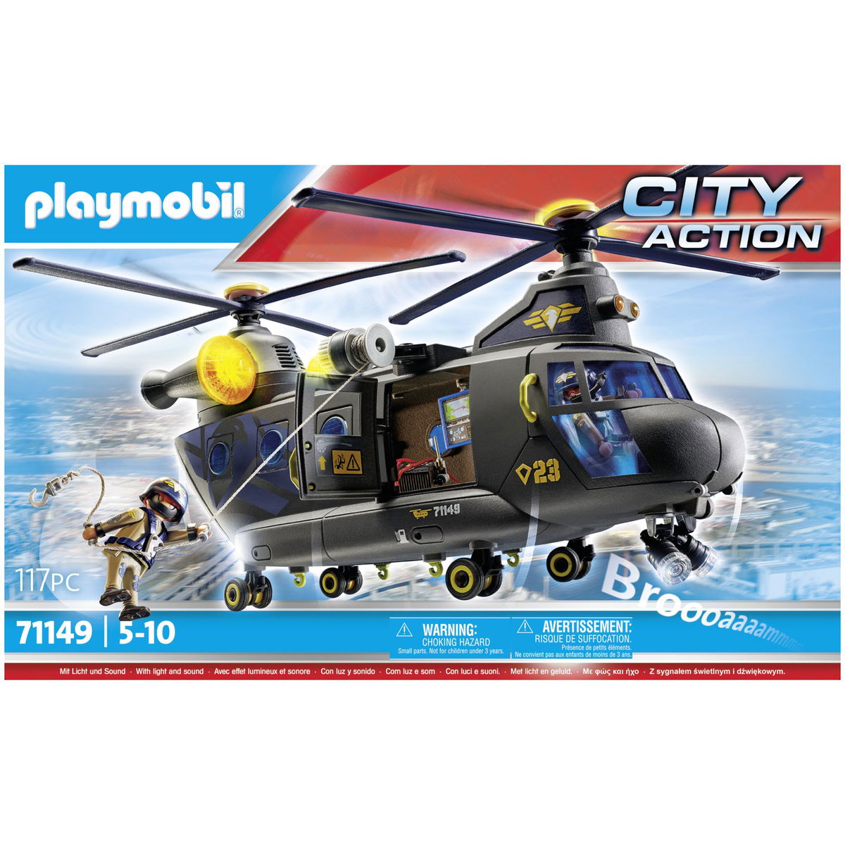 PLAYMOBILPLAYMOBIL   City Action 71149 SWAT Rettungshelikopter