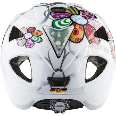 XIMO FLASH Kinderhelm mit Blinklicht  weiss  49-54cm