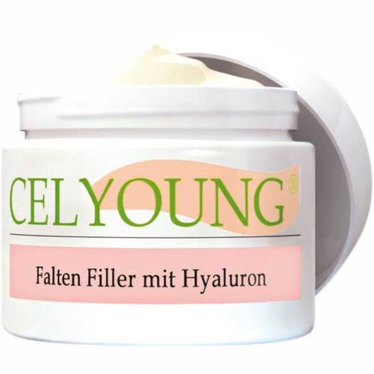 Celyoung Falten Filler mit Hyaluron Creme, 50 ml