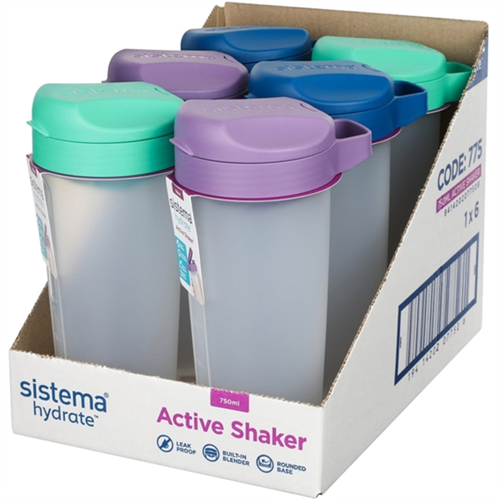 Køb Sistema Active Shaker 750 ml Misty Purple