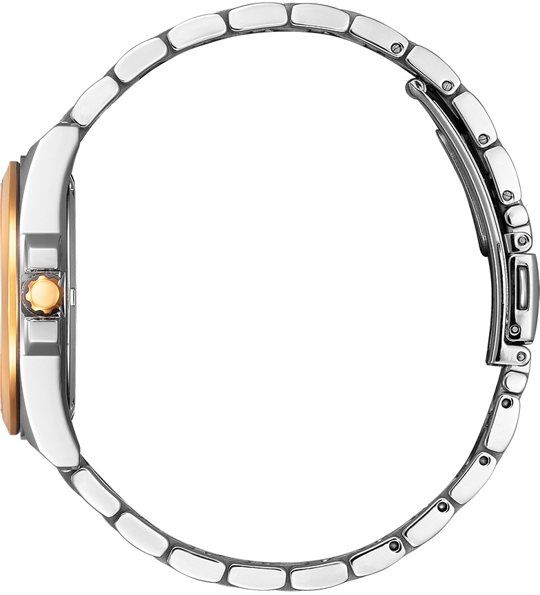 Citizen Solaruhr Armbanduhr, Damenuhr, Edelstahlarmband, bis 10 bar wasserdicht, Datum
