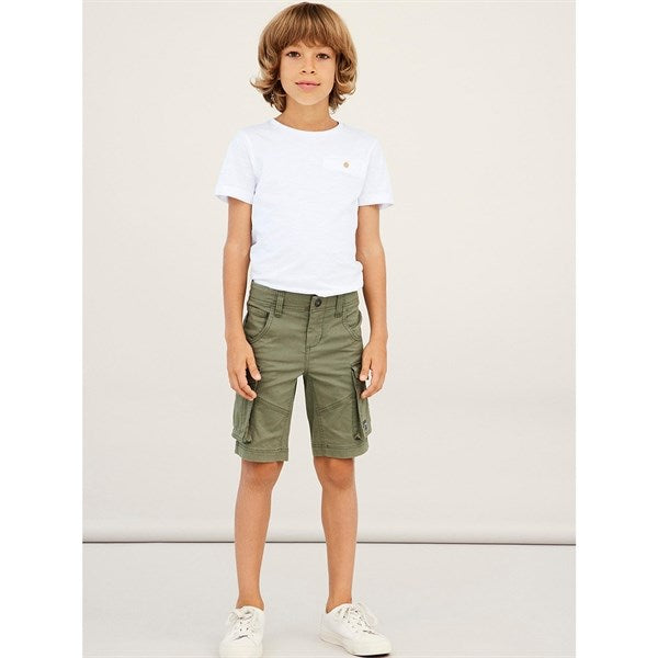 Deep Lichen Green Ryan Twill Shorts Noos