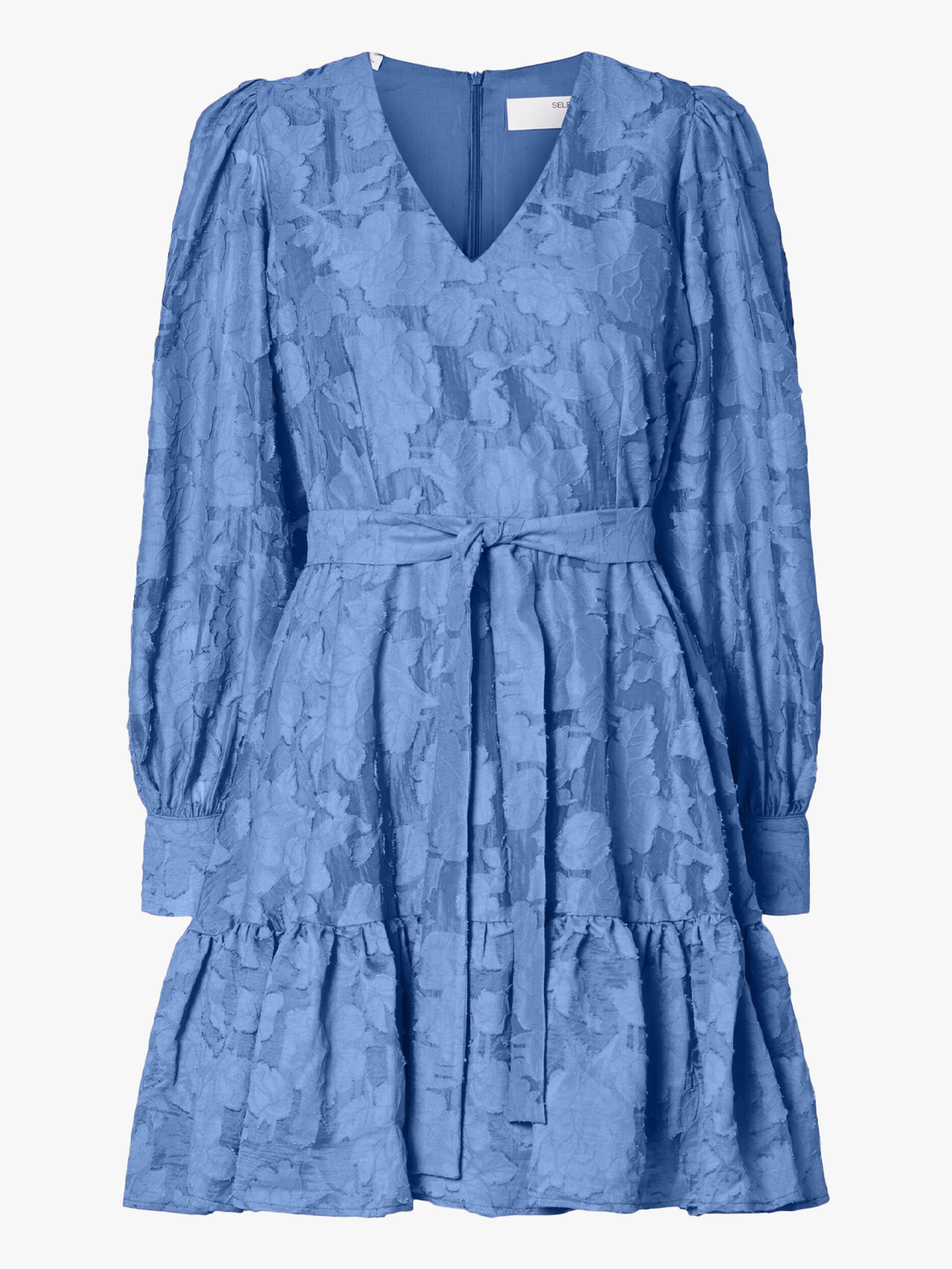 Calli-Sadie Long Sleeve Short V-Neck Dress