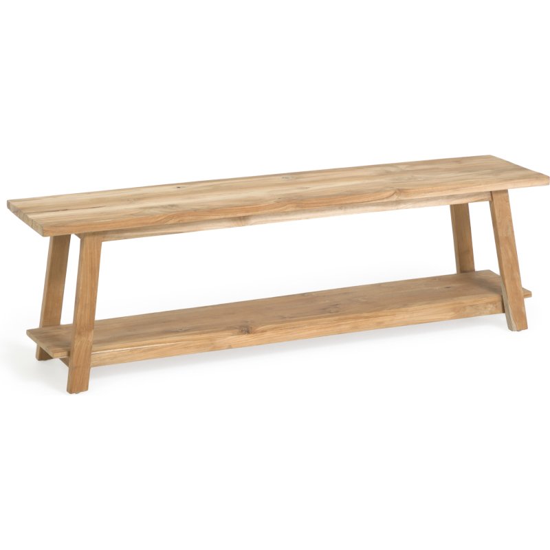 Banc Safara bois massif de tek recyclé 150 cm