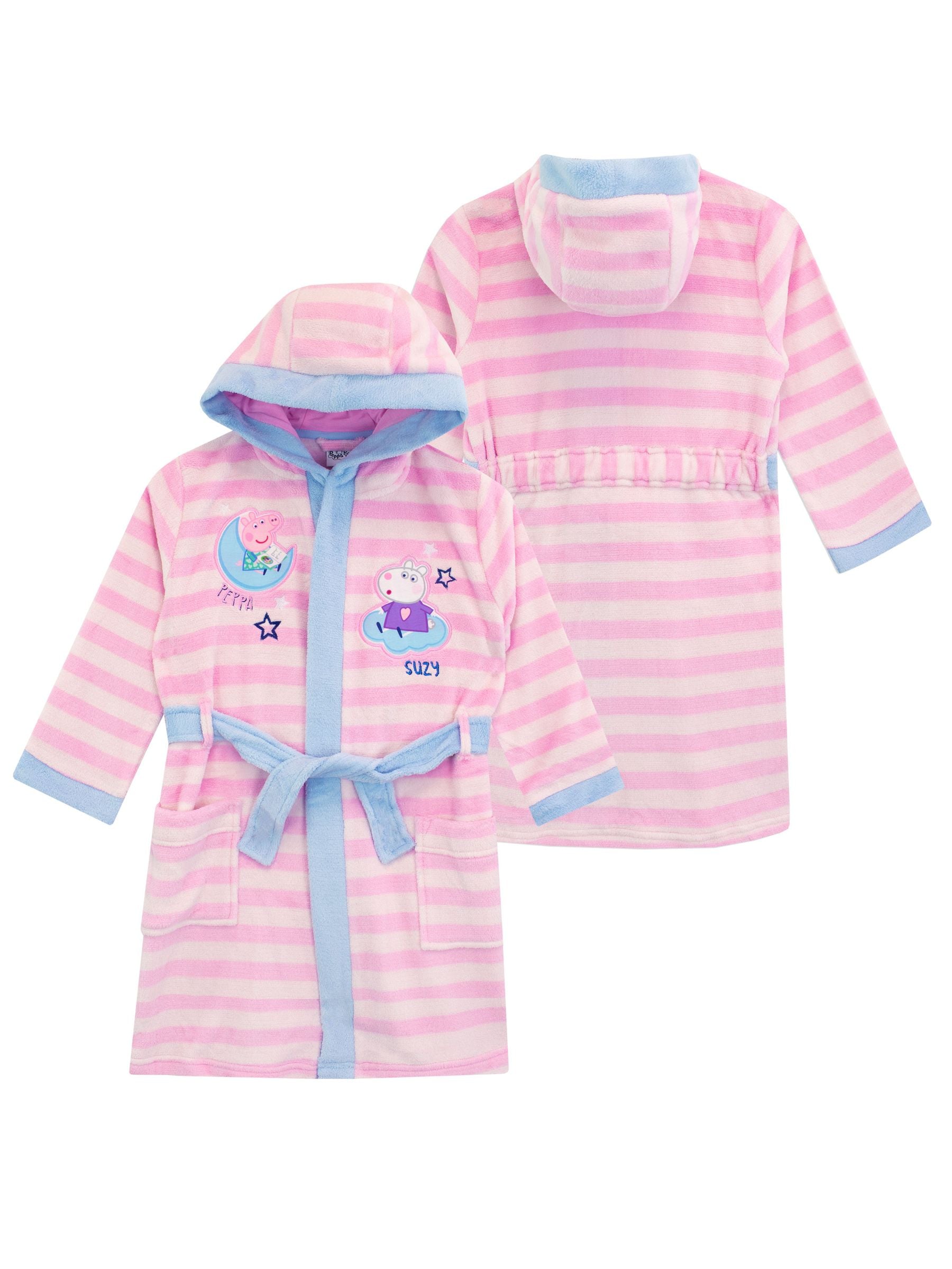 Personage 100% katoenen Peppa Pig badjas en pyjamaset
