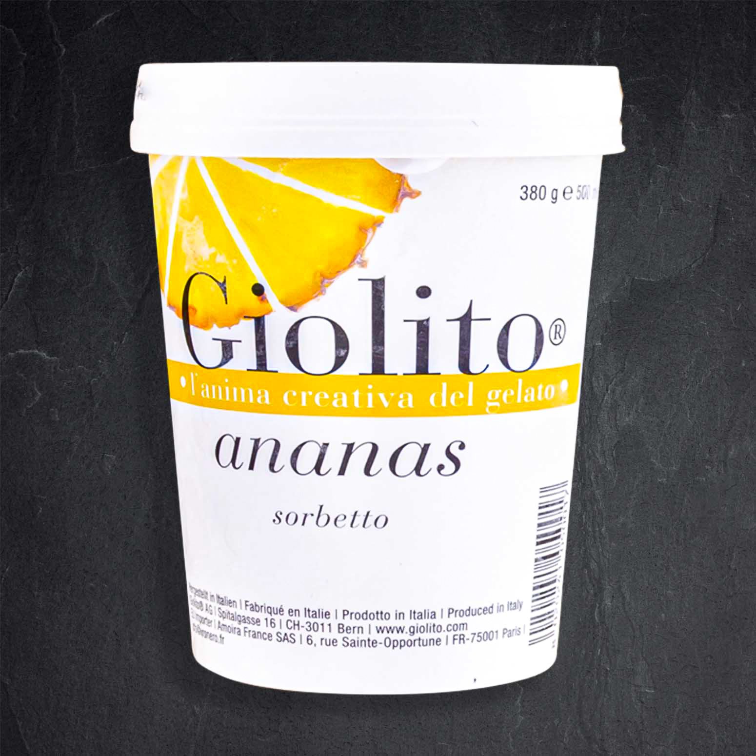 Ananassorbet | GIOLITO