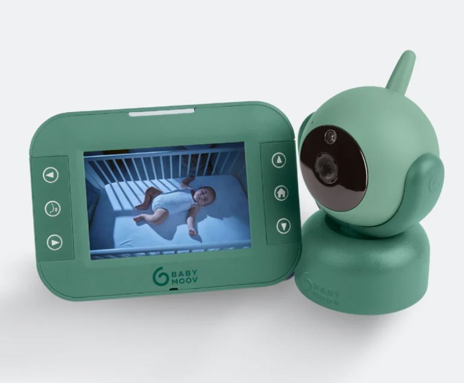 Babyphone Caméra rotative - YOO Twist - Ecru