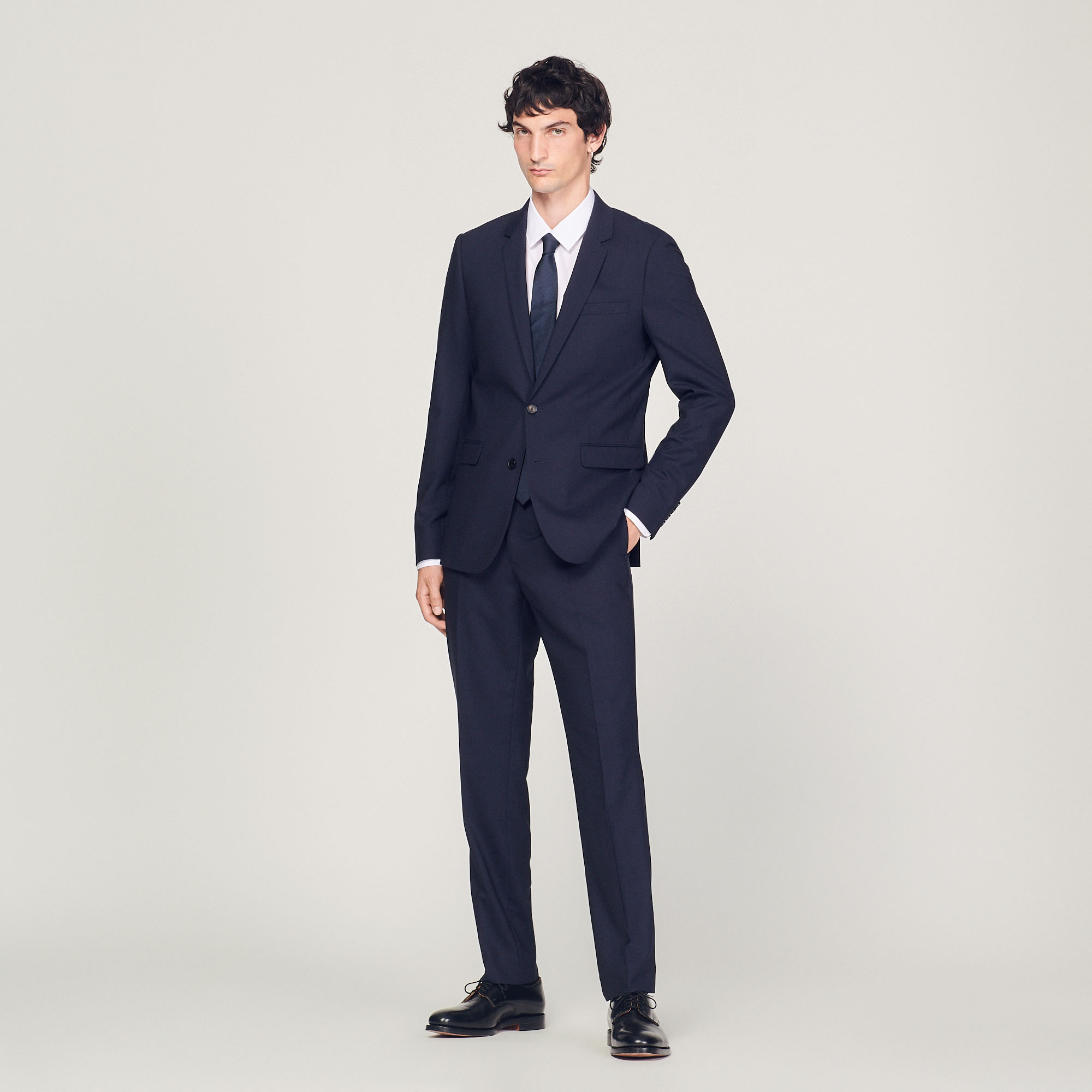 Veste de costume classique en laine