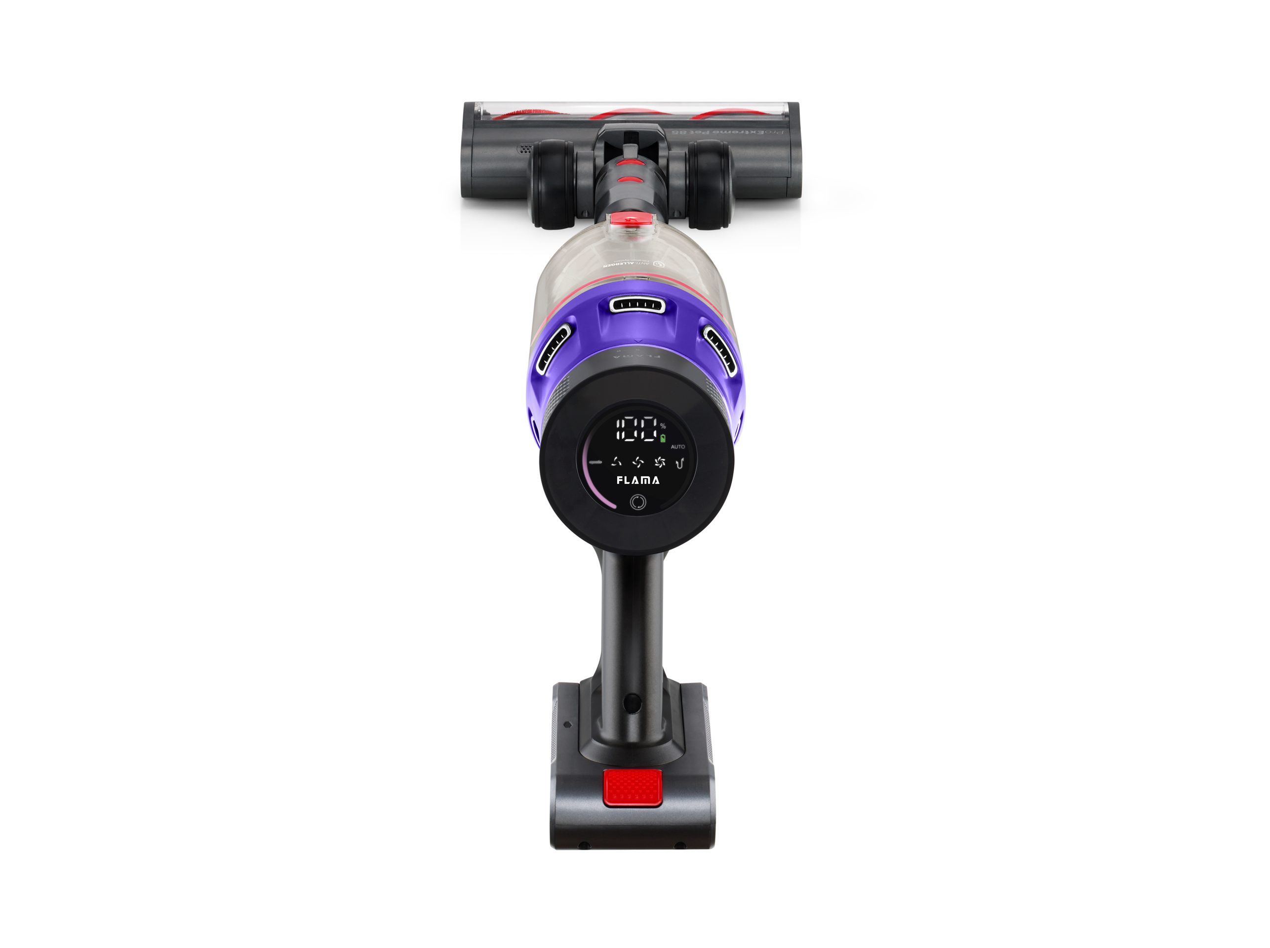 ASPIRADOR VERTICAL FLAMA 1648FL PROEXTREME PET 85 25.2V