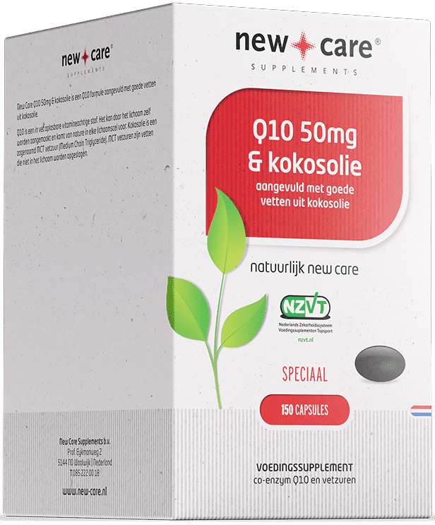 New Care Q10 50mg & Kokosolie 150 capsules