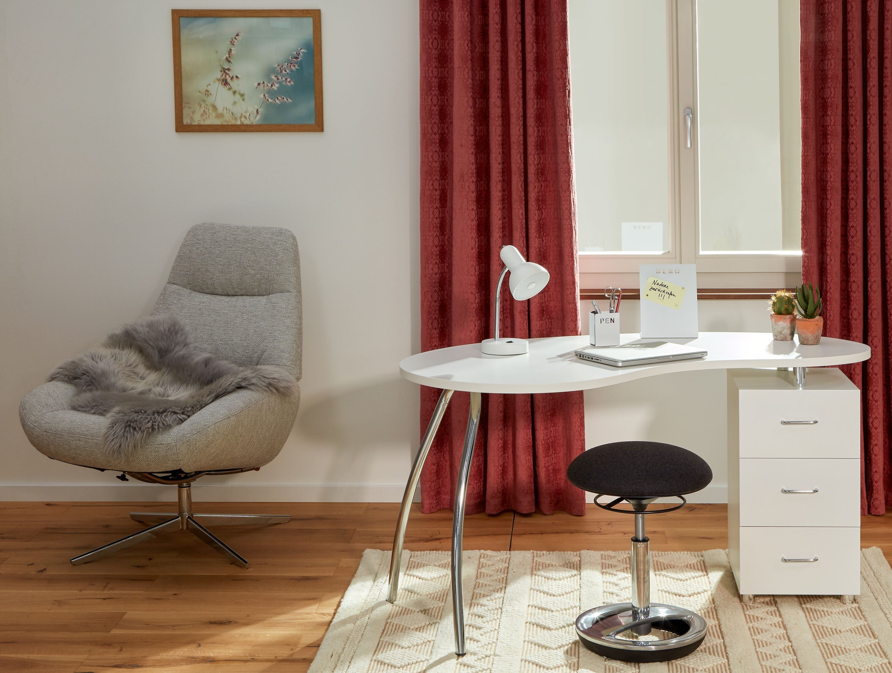 ARNOLD Hocker - Mint / B: 78.0 cm x T: 89.0 cm x H: 106.0 cm