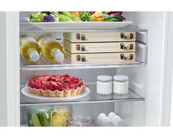 Samsung BRB26715DWW/EF, 264 L, SN-T, 6 kg/24t, D, Frisk zone, aflukke, Hvid