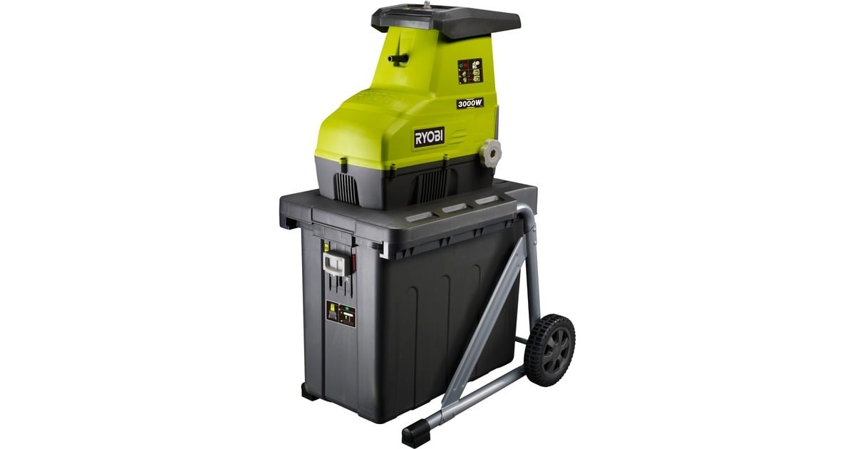 RyobiStille hakselaar RSH3045U 3000W  (Groen/zwart)