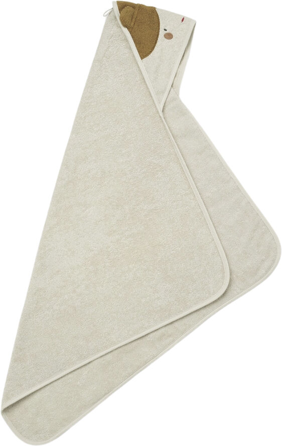 Liewood Albert hooded towel Doll/sandy
