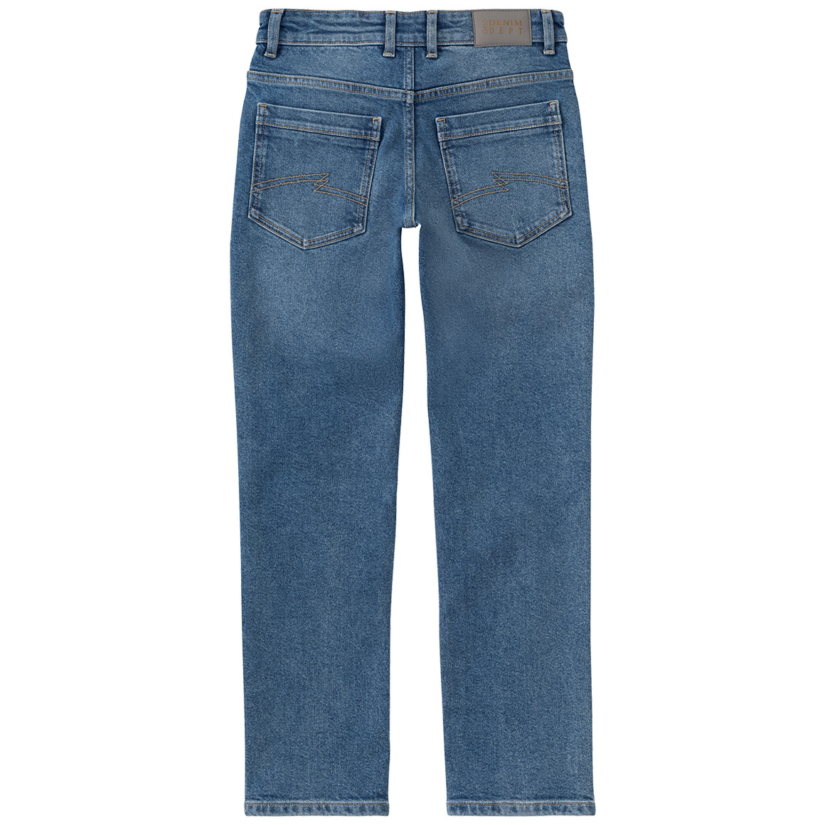 Beatwear Jungen Straight-Jeans im Used-Look blau
