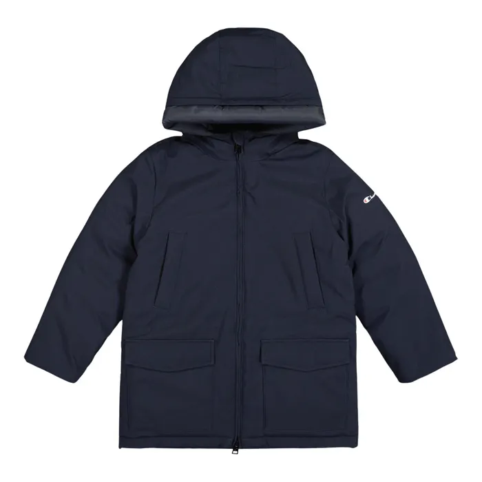 Champion Legacy Padded Hooded Parka Jas Junior