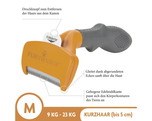 Kam FURminator hond deShedding M korthaar