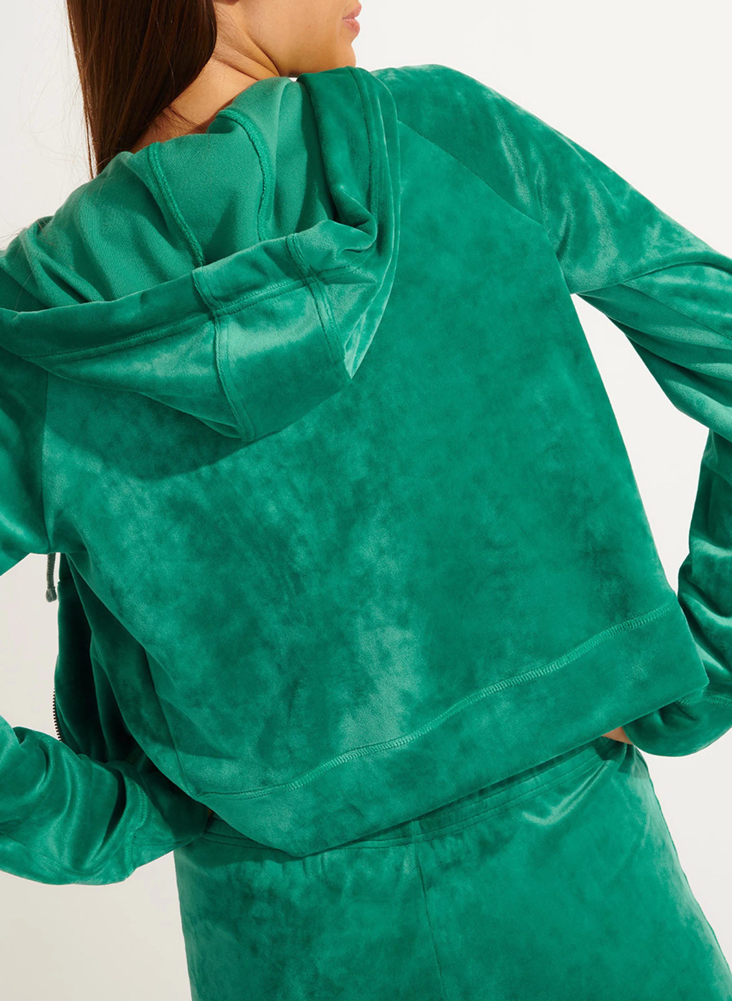 RESCO SEALAKE - Sweat à capuche zippé | Vert