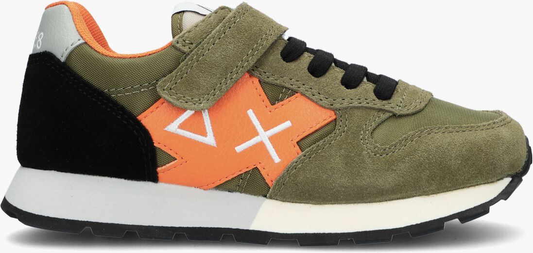 SUN68 groene sun68 lage sneakers boys jaki basic