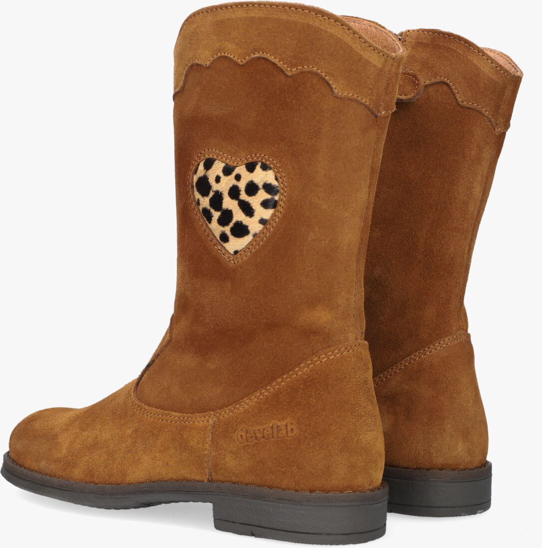 DEVELAB cognac develab enkelboots 42244