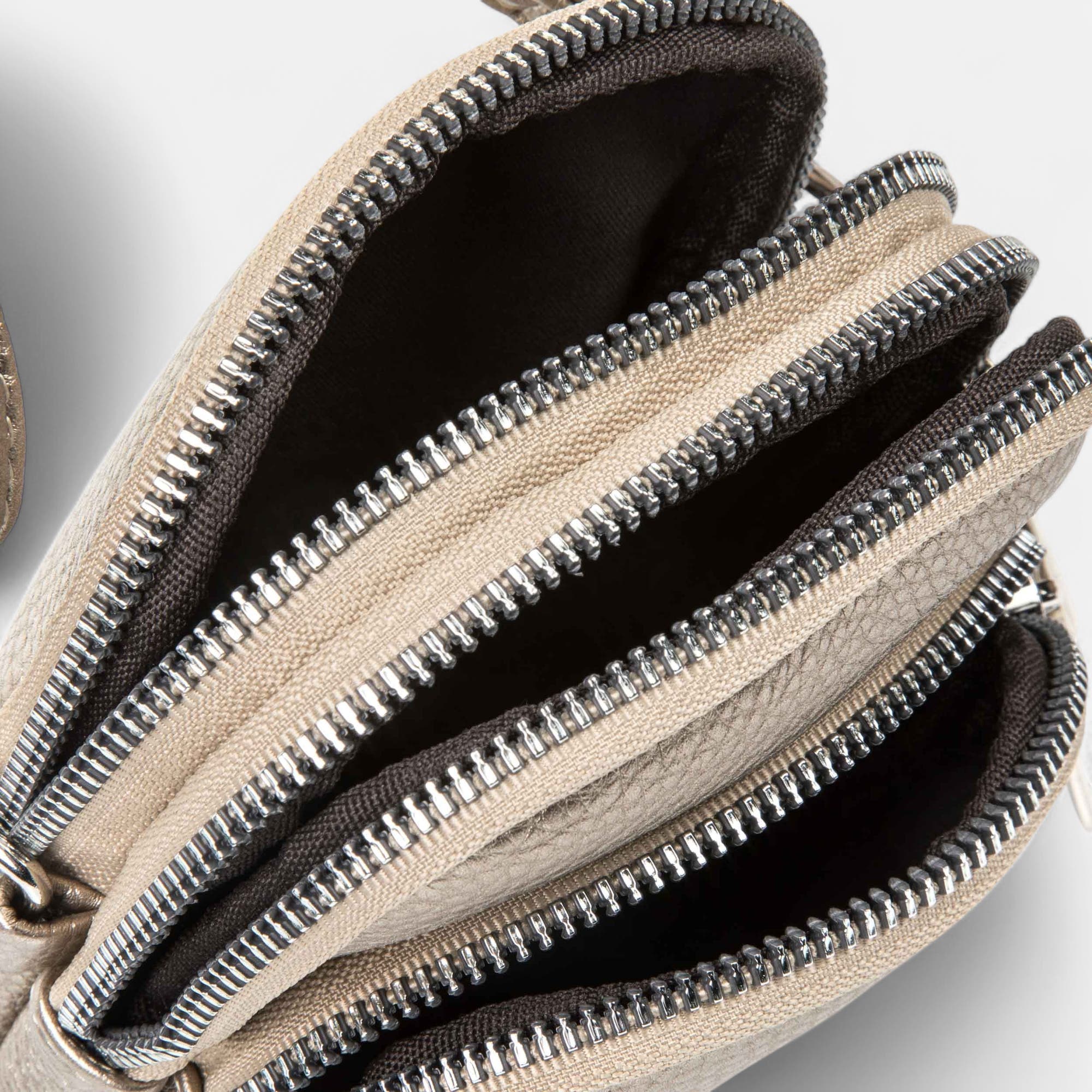 Pochette pour téléphone taupe
