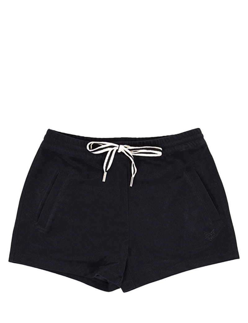 HBT SHORT JIM ÉPONGE NOIR FEMME