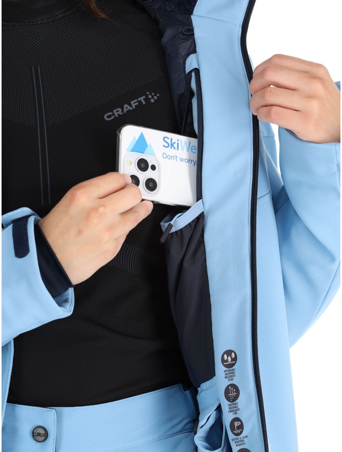 34W4536 ski-jas dames