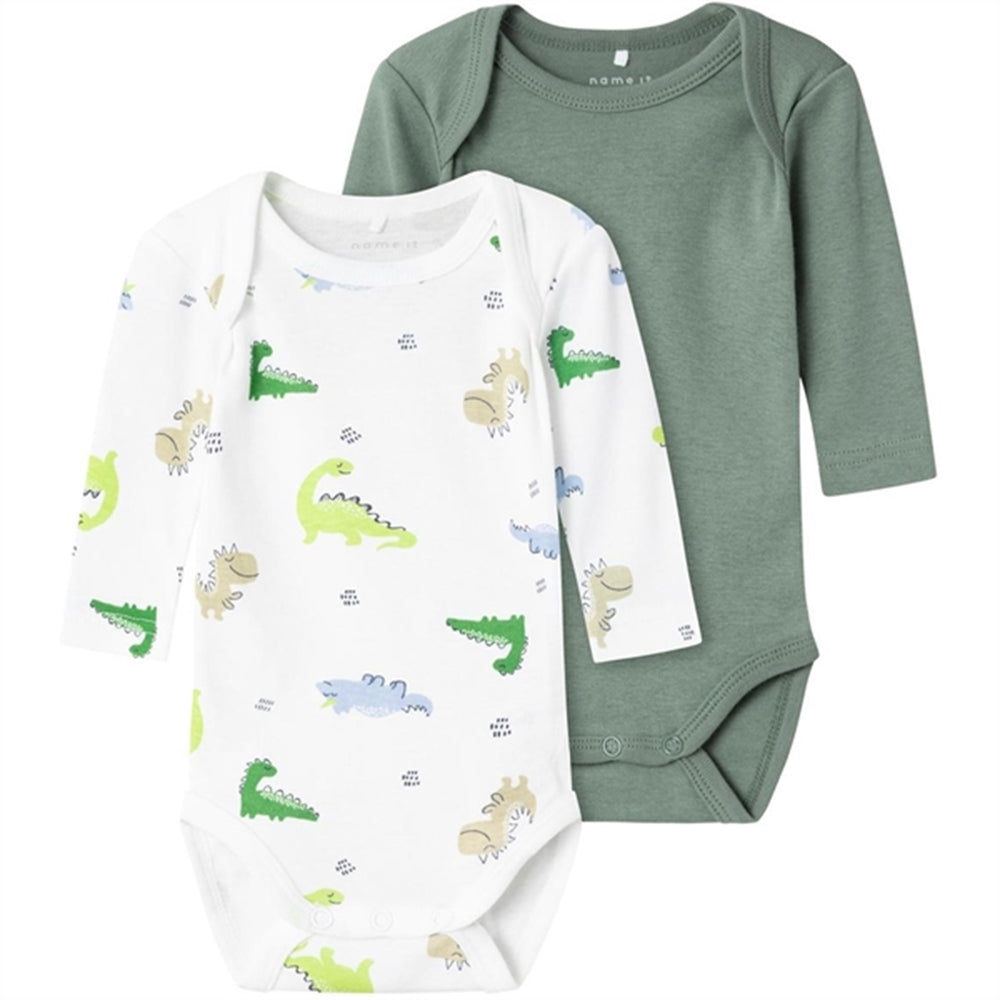 Laurel Wreath Wild Lime Dino Body 2-pak Noos
