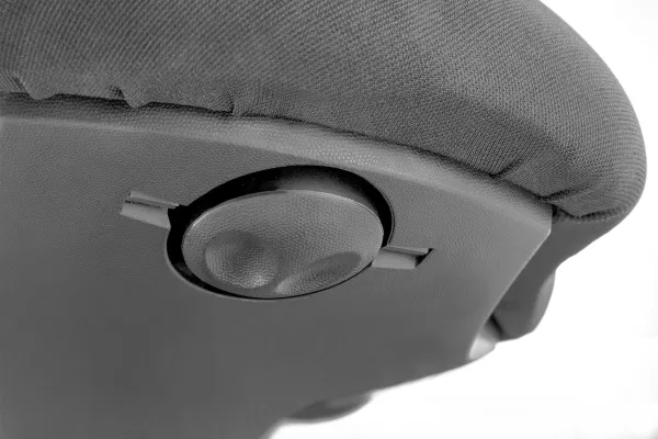 DIGITUS DA-90422 - Stående skrivebordsstol - ergonomisk - vippe - skum - sort