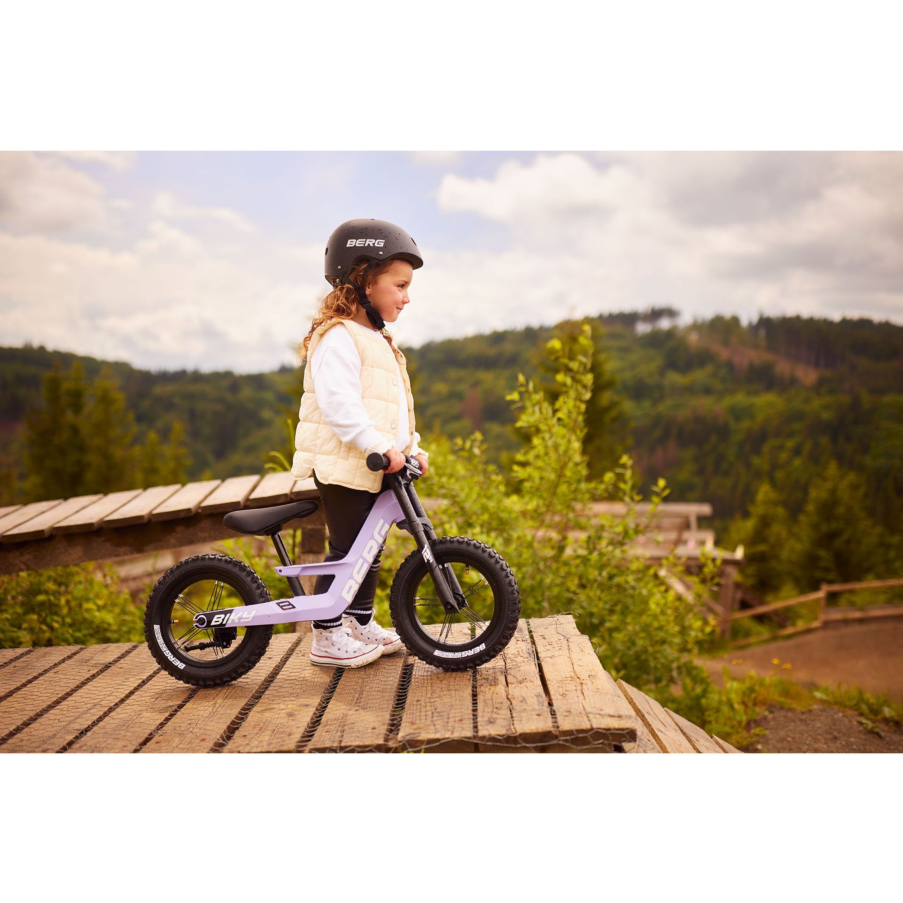 BERG Biky Cross 12 Inch Handrem Loopfiets 2026