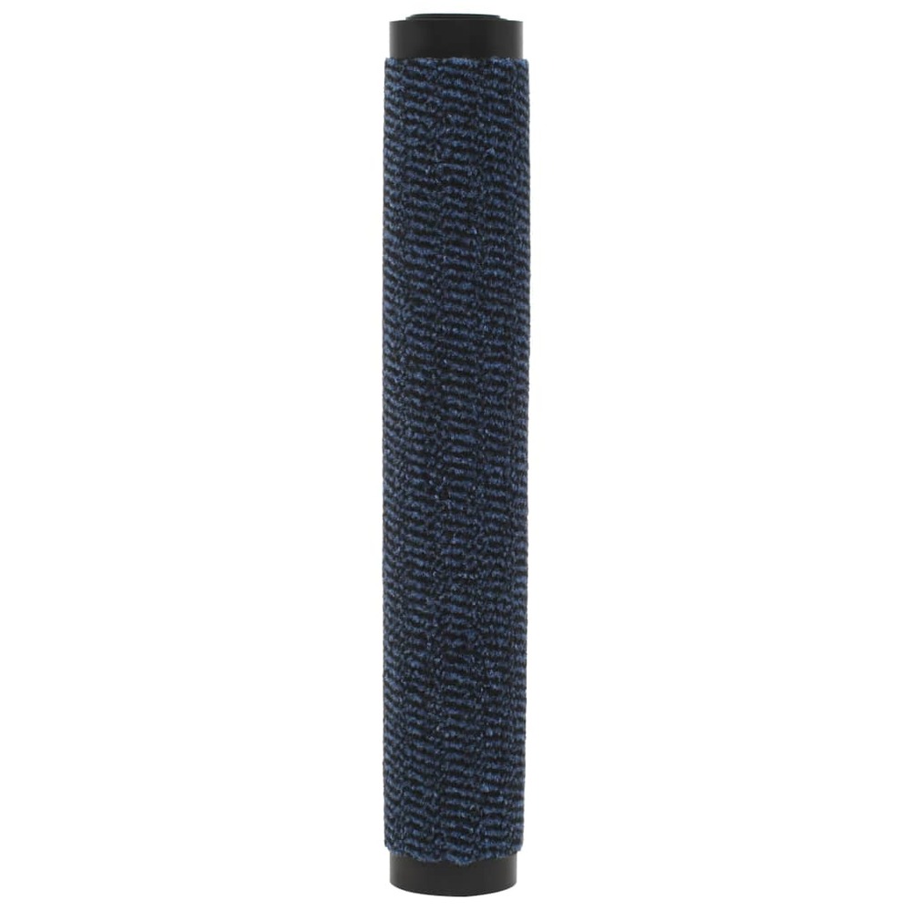 Paillassons rectangulaires 2 pcs 60 x 90 cm bleu