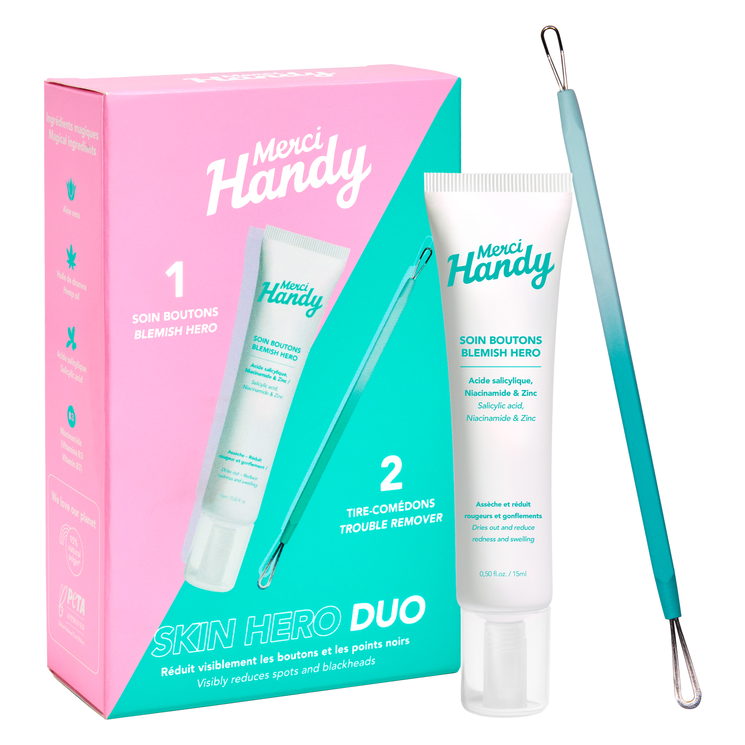 Merci Handy Kit Skin Hero Duo 1 Stk