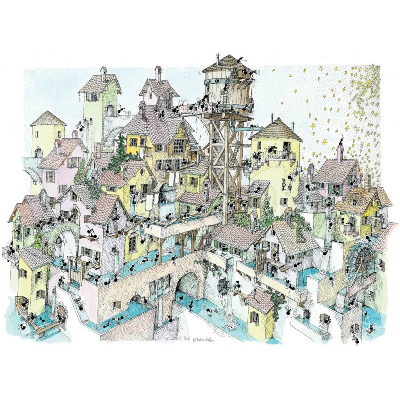Puzzle 1080 la cité d'eau